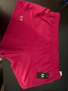 NWTs Under Armour Hot Pink Performance Shorts 2XL